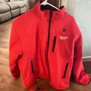 Milwaukee Heated Toughshell Jacket, Red - L